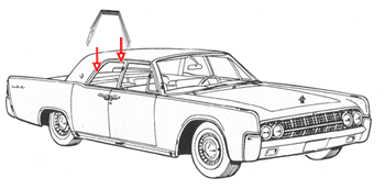 Rubber The Right Way - Roof Rail Seal - Over Rear Doors