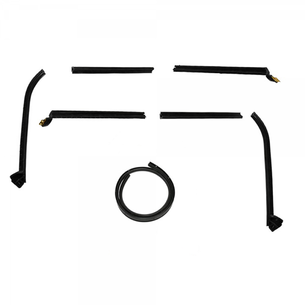 Rubber The Right Way - Convertible Top Weatherstrip Kit -  7 Piece