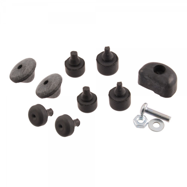 Rubber The Right Way - Hood Bumper Kit - 9 Piece