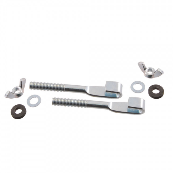 Rubber The Right Way - Battery Hold Down Clamp Kit - 3-3/4"