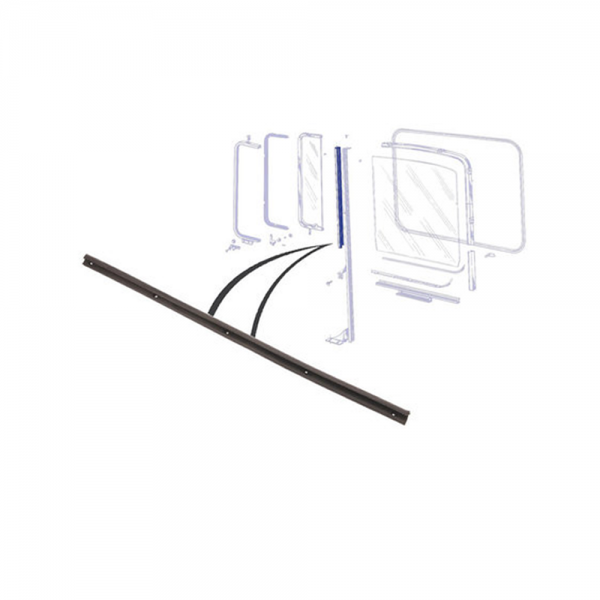 Rubber The Right Way - Back Edge of Vent Window Seal