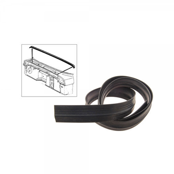 Rubber The Right Way - Hood to Cowl Seal