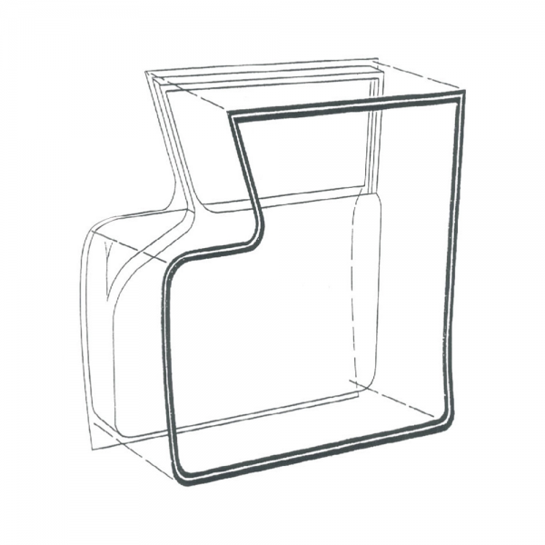 Rubber The Right Way - Door Seal Kit - Front