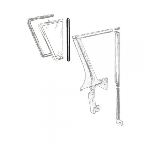 Rubber The Right Way - Back Edge of Vent Window Seal