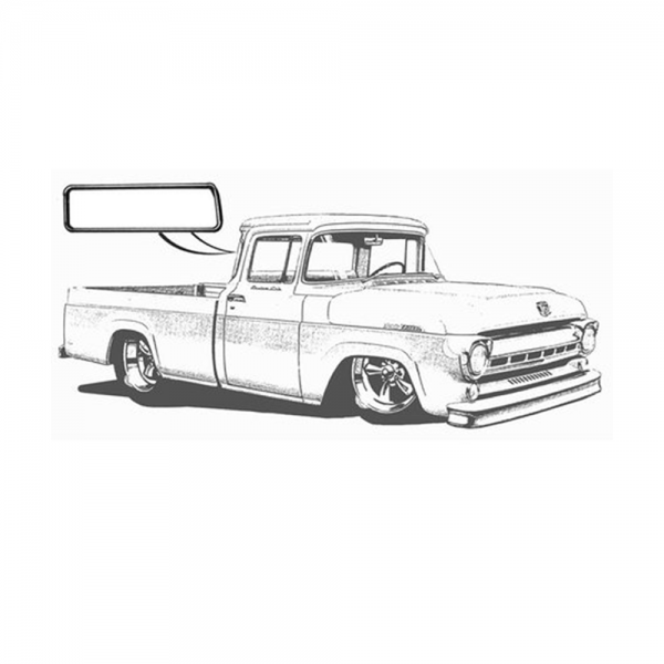 Rubber The Right Way - Back Window Seal