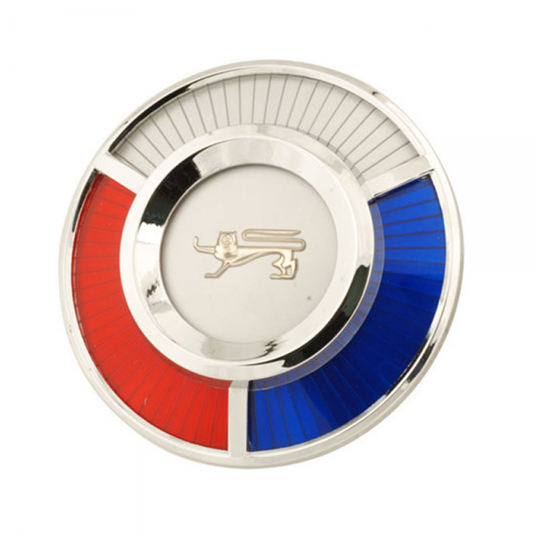 Rubber The Right Way - Hub Cap Sun Ray Emblem