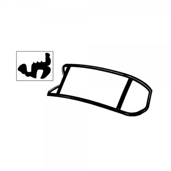 Rubber The Right Way - Back Window Seal