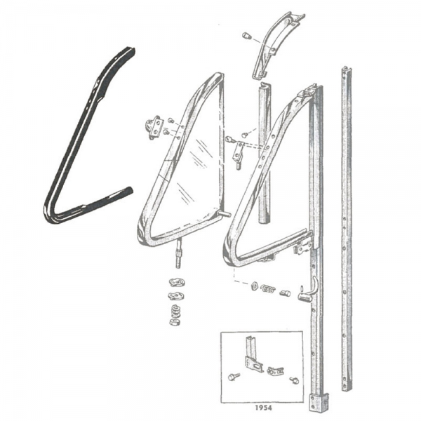 Rubber The Right Way - Vent Window Seal