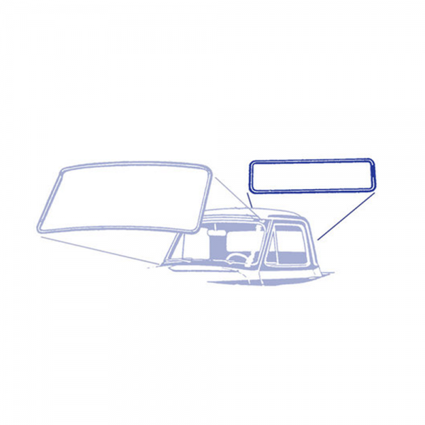 Rubber The Right Way - Back Window Seal