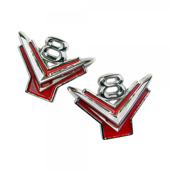 Rubber The Right Way - "V8" Fender Emblem