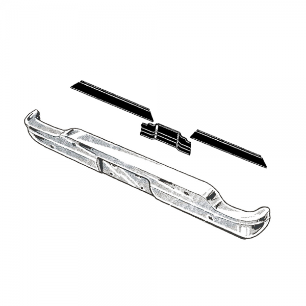 Rubber The Right Way - Rear Bumper To Body Seal Kit