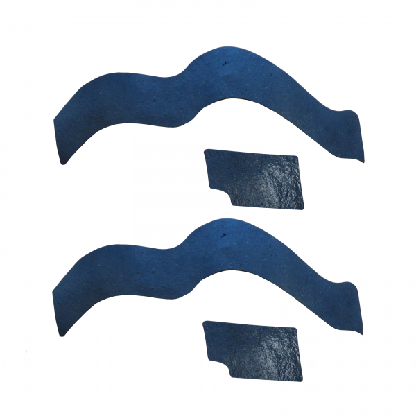 Rubber The Right Way - Front Fender Splash Apron Seal Kit