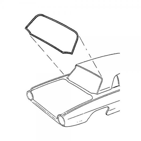 Rubber The Right Way - Back Window Seal