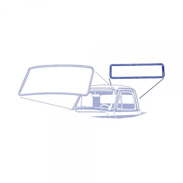 Rubber The Right Way - Back Window Seal