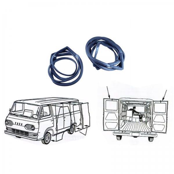 Rubber The Right Way - Body Side OR Rear Door Seal