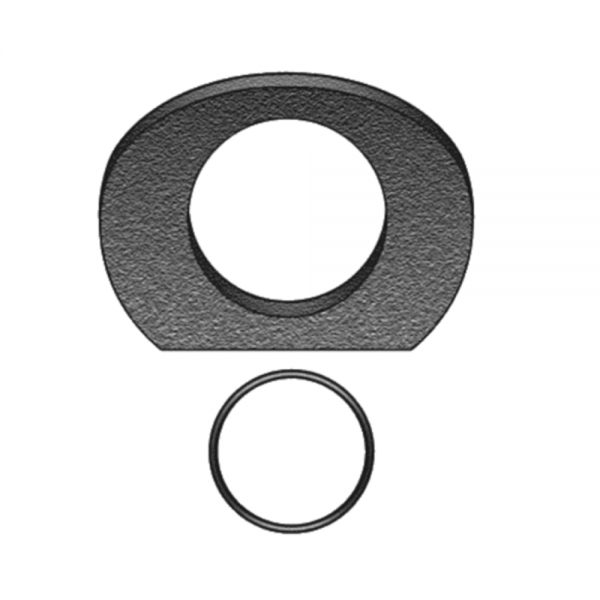 Rubber The Right Way - Trunk Lock Mounting Pad