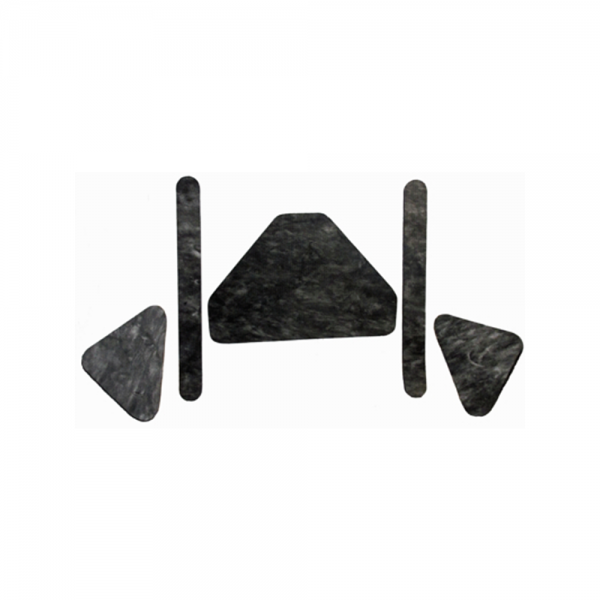 Rubber The Right Way - Hood Insulation Kit - 5 pc.