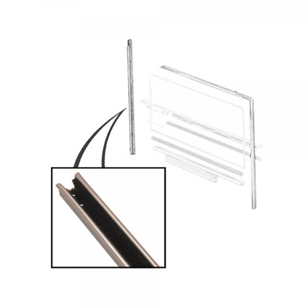 Rubber The Right Way - Front Door Division Bar Glass Run Channel