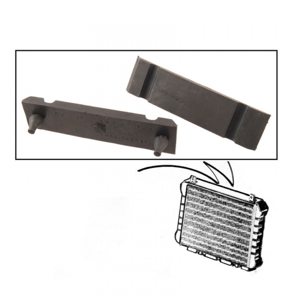 Rubber The Right Way - Radiator Mounting Pad - Upper