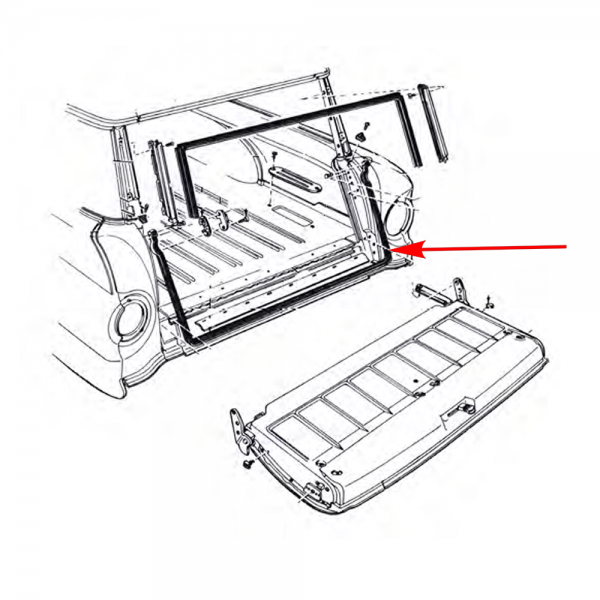 Rubber The Right Way - Tailgate To Body Seal