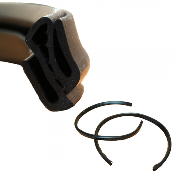 Rubber The Right Way - Door Glass Lift Channel Rubber