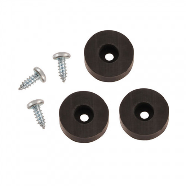 Rubber The Right Way - Hood Bumper Kit - 6 Piece