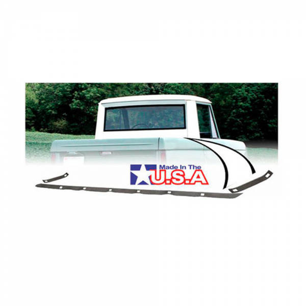 Rubber The Right Way - Rear of Roof to Top of Bed Seal