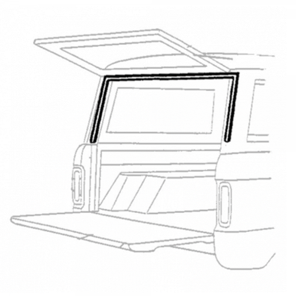 Rubber The Right Way - Liftgate Upper Seal