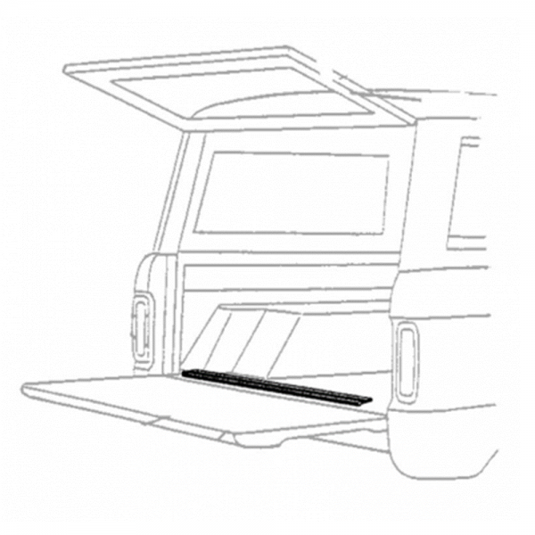 Rubber The Right Way - Tailgate Lower Seal