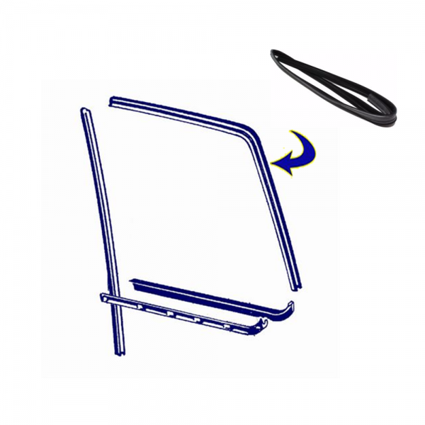 Rubber The Right Way - Glass Run Channel - LH or RH