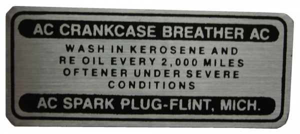 Rubber The Right Way - Oil Filler Cap Decal