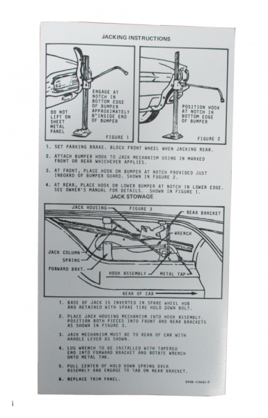 Rubber The Right Way - Jack Instructions Decal