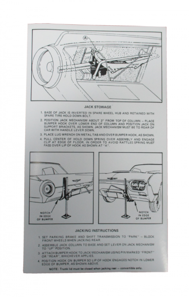 Rubber The Right Way - Jack Instructions Decal