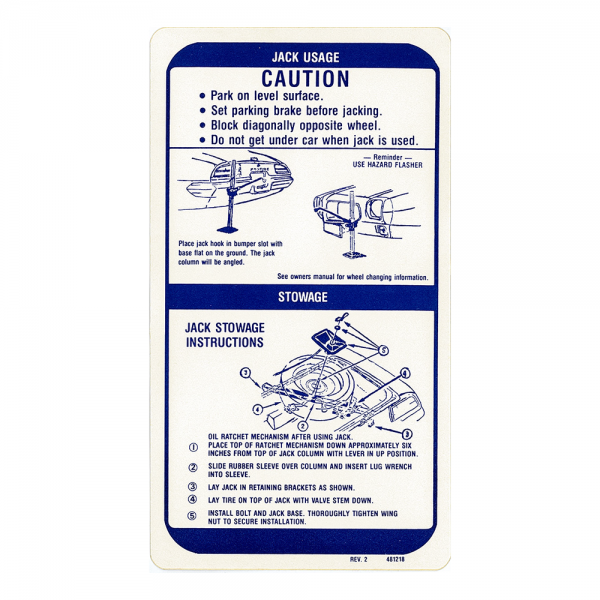 Rubber The Right Way - Jack Instructions Decal