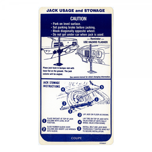 Rubber The Right Way - Jack Instructions Decal