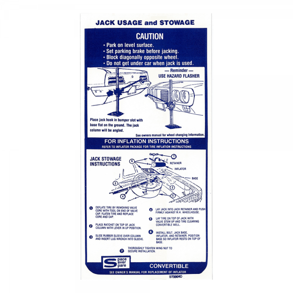 Rubber The Right Way - Jack Instructions Decal