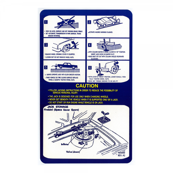 Rubber The Right Way - Jack Instructions Decal