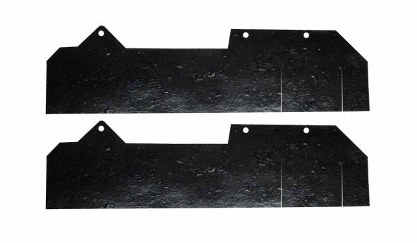 Rubber The Right Way - Radiator Side Seal / Air Baffle