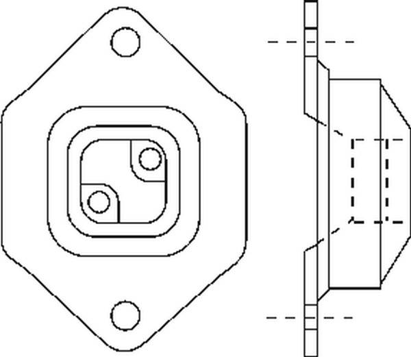 Rubber The Right Way - Transmission Mount - REVULCANIZATION SERVICE ONLY - CORE REQUIRED