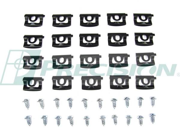 Rubber The Right Way - Rear Windshield Reveal Molding Clip Kit