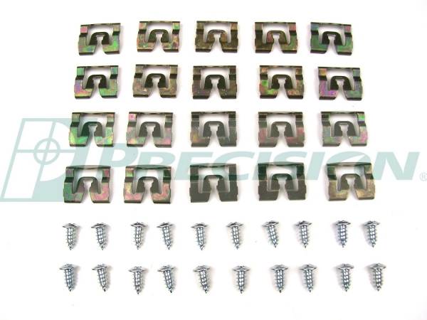 Rubber The Right Way - Rear Windshield Reveal Molding Clip Kit