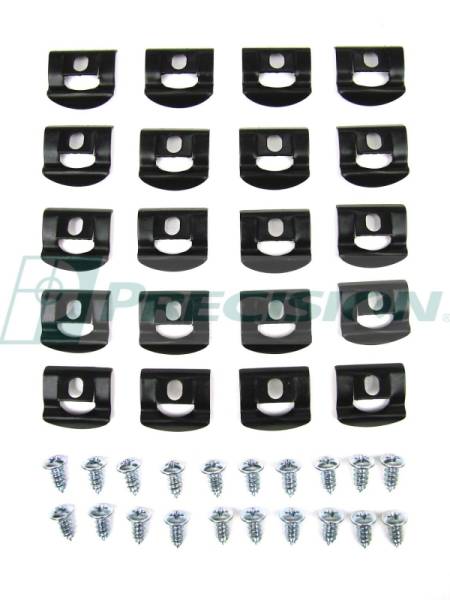 Rubber The Right Way - Rear Windshield Reveal Molding Clip Kit