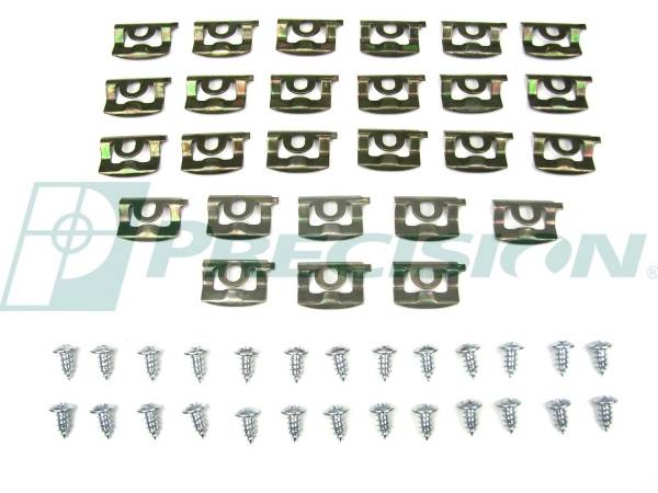 Rubber The Right Way - Rear Window Reveal Molding Clip Kit