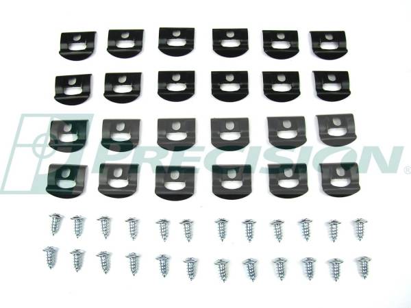 Rubber The Right Way - Rear Window Reveal Molding Clip Kit