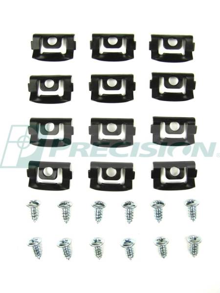 Rubber The Right Way - Rear Window Reveal Molding Clip Kit