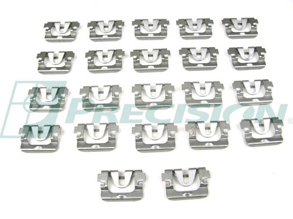 Rubber The Right Way - Windshield Reveal Molding / Trim Clip Kit