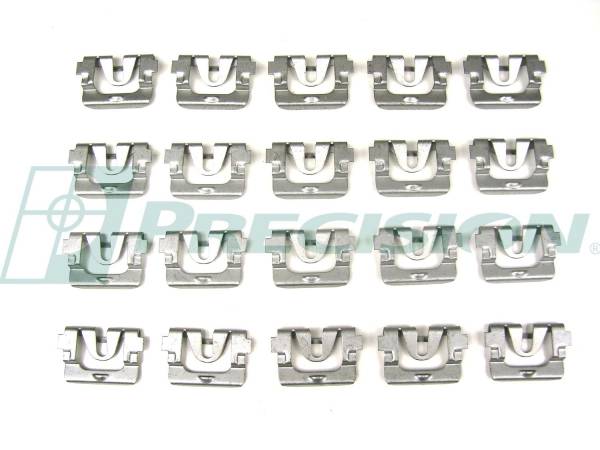 Rubber The Right Way - Rear Windshield Reveal Molding / Trim Clip Kit