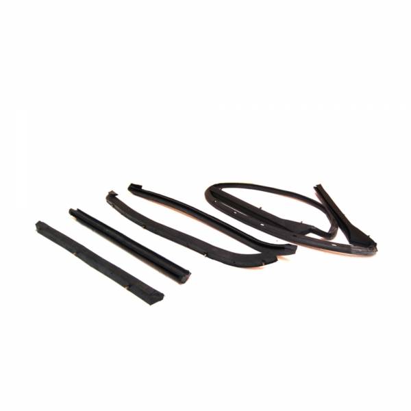 Rubber The Right Way - Convertible Top Roof Rail Seal Kit