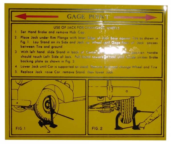 Rubber The Right Way - Jack Instructions Decal