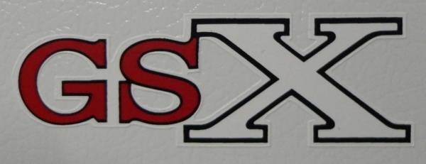 Rubber The Right Way - "GSX" Spoiler Decal